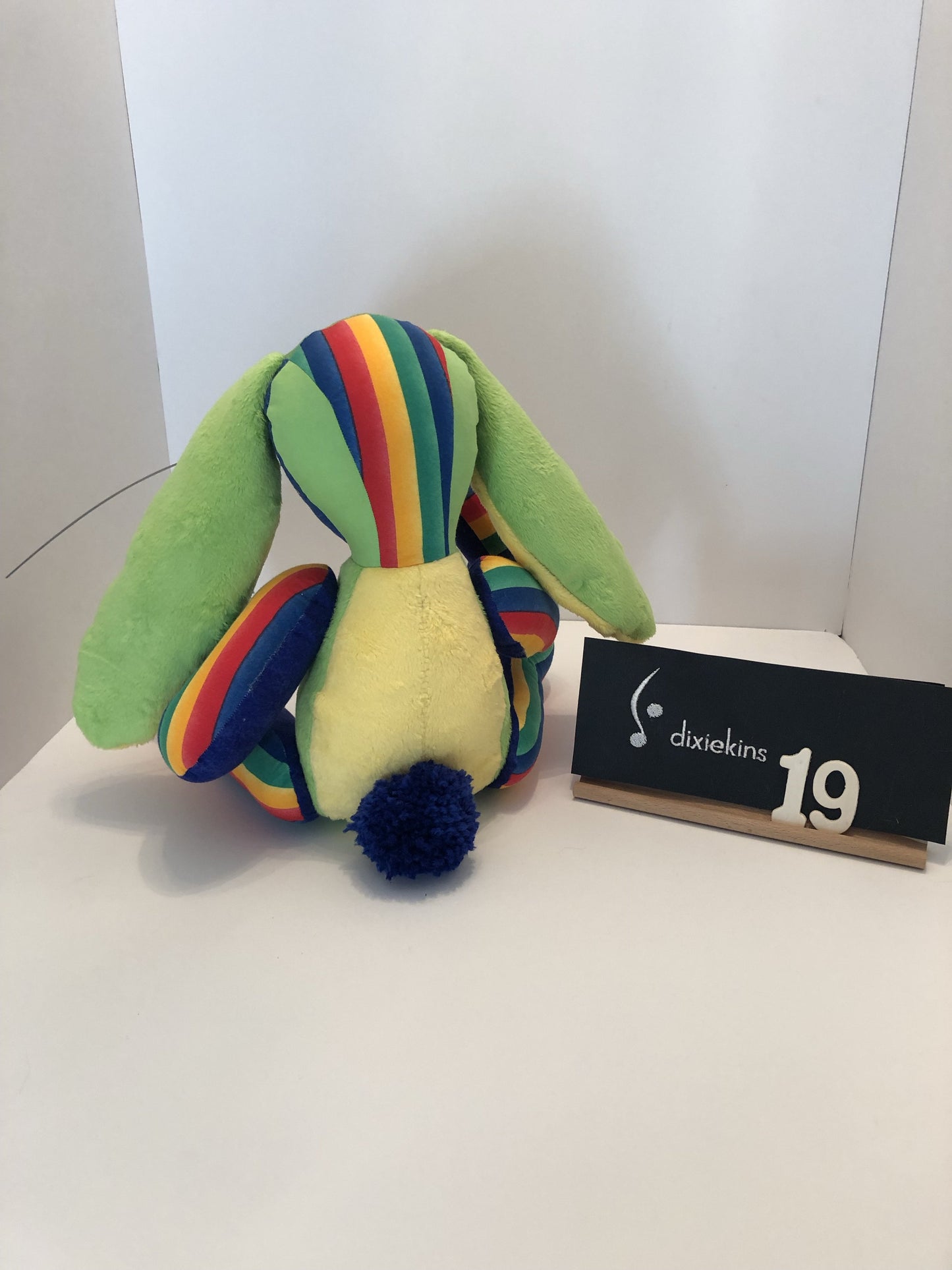 19. Fun Colours Rabbit - Ram Print