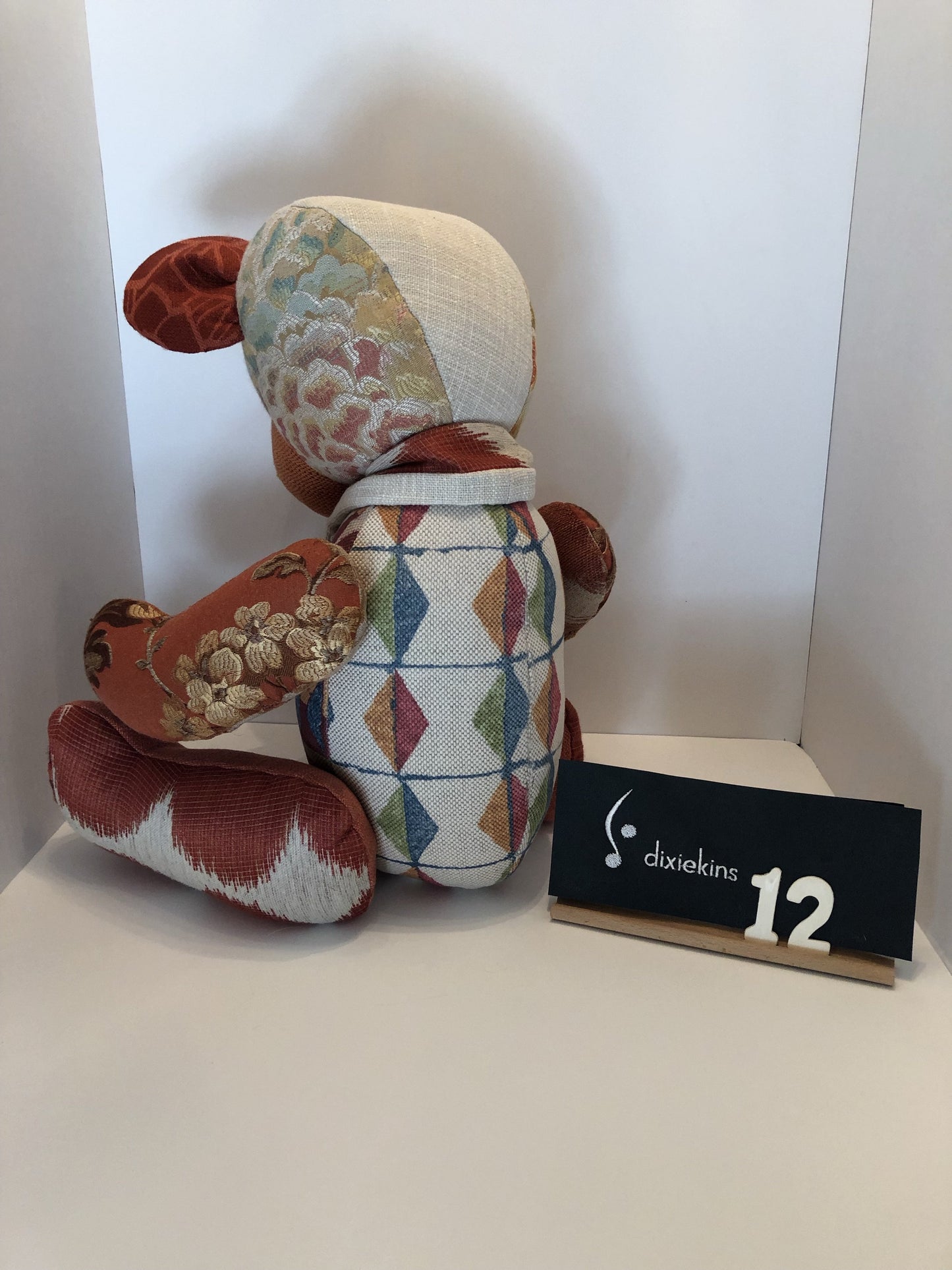 12. Large Designer Bear - One of a Kind